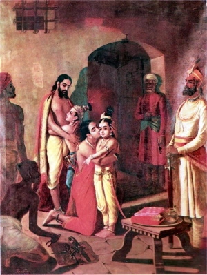 balarama and krishna meeting parents